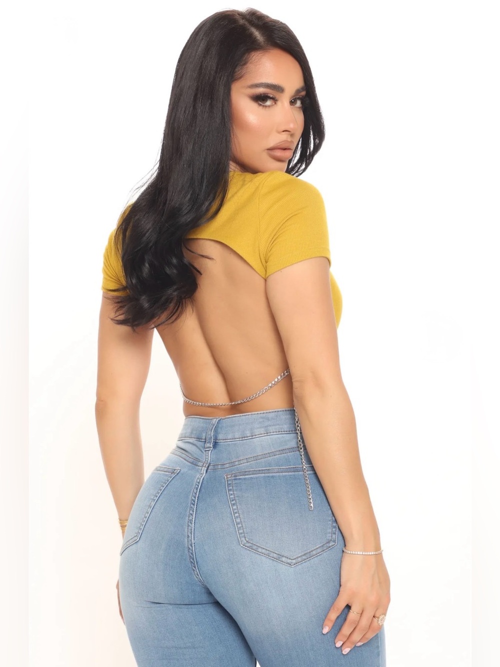 Take Me To Belize Backless Top